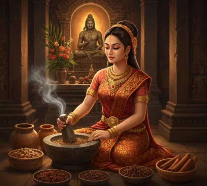 Chế độ mẫu hệ cũng l&agrave; yếu tố l&agrave;m ẩm thực v&agrave; m&ugrave;i vị Chăm đạt đến ho&agrave;n mĩ m&oacute;n ăn.